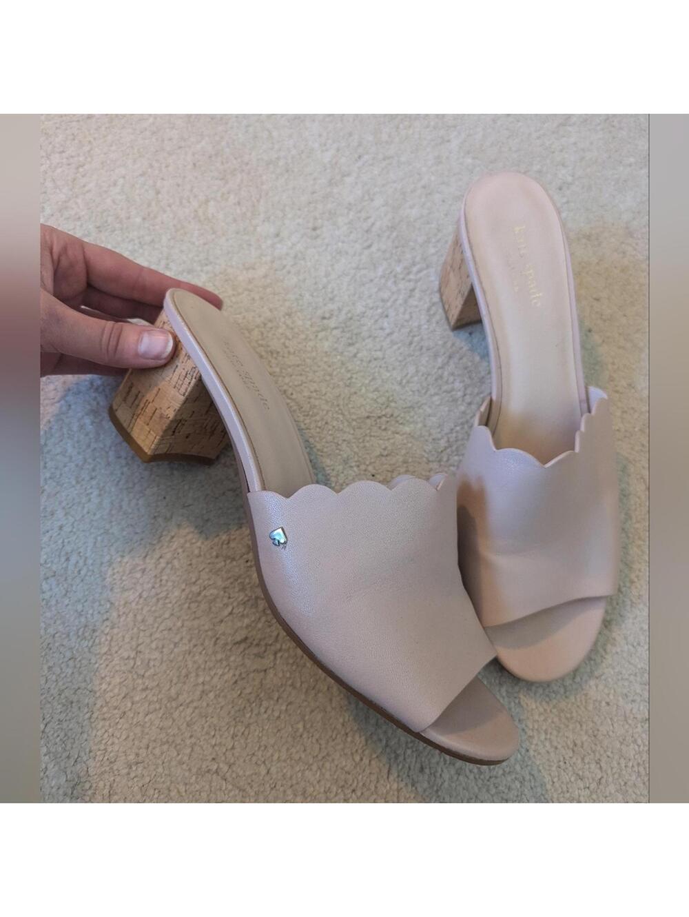 Kate SpadeWarren Scalloped Slip on Sandals - Picture 5 of 7